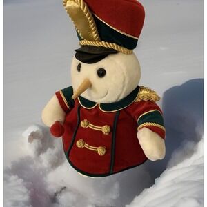 Commonwealth‎ Snowden and friend  musical plush 1999 20" Toy Soldier Christmas